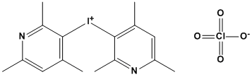 Iodonium, bis(2,4,6-trimethyl-3-pyridinyl)-, perchlorate